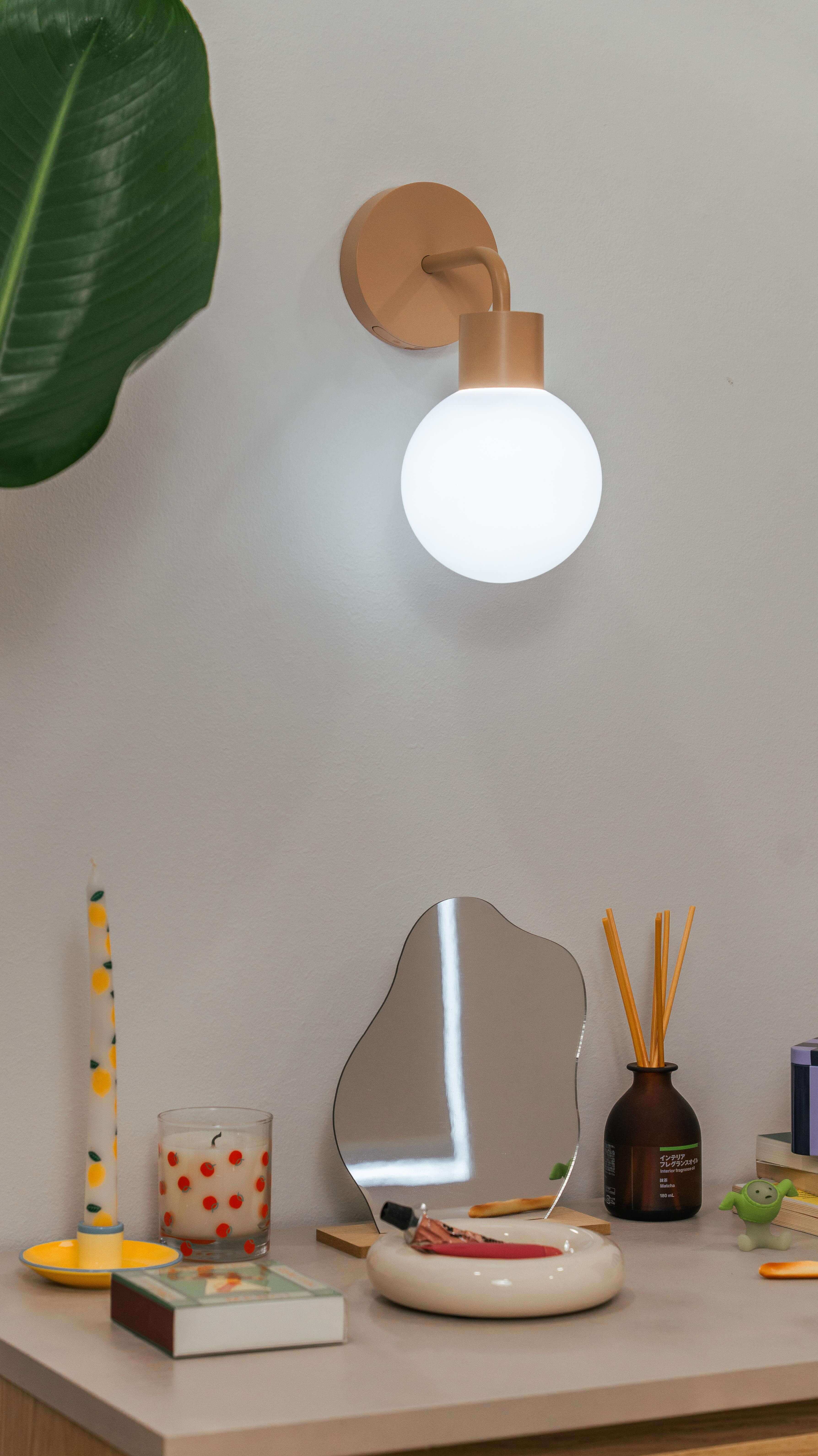 rechargeable wall sconce home decor upgrade warm lighting wall lamp