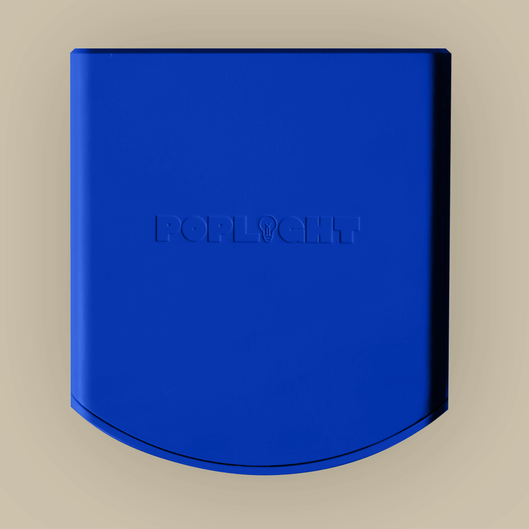 Rechargeable wall light battery for Poplight blue stick-on wall scocne
