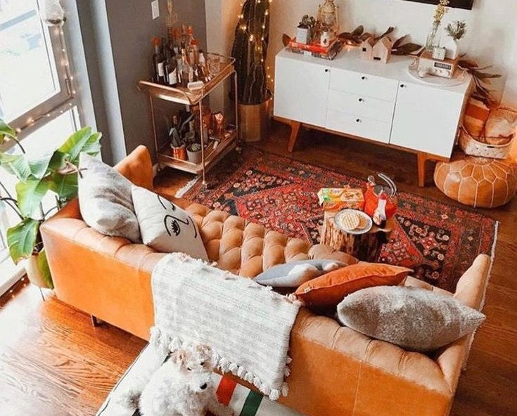 fall decor for modern apartment