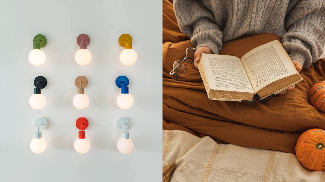 Poplight color options best for reading your favorite book this fall season