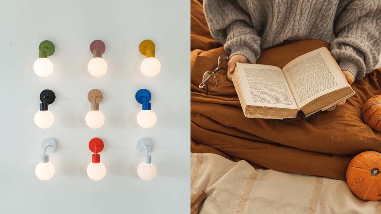 Poplight color options best for reading your favorite book this fall season