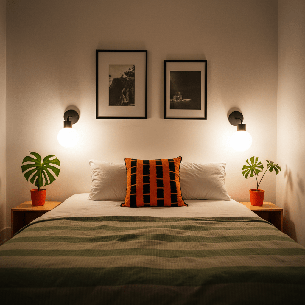 rechargeable renter friendly wall light light for renters