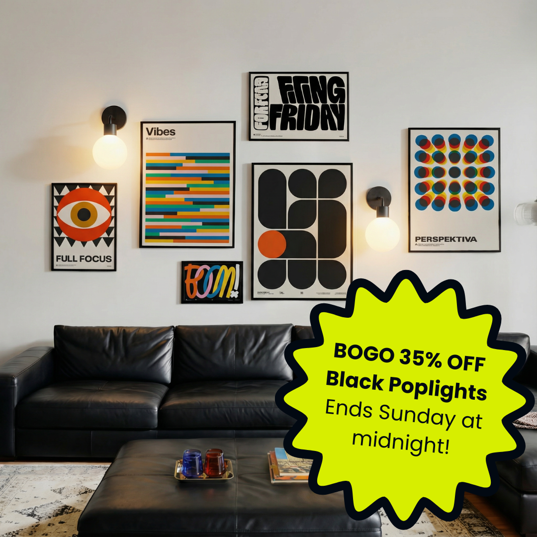 Matte Black Poplight