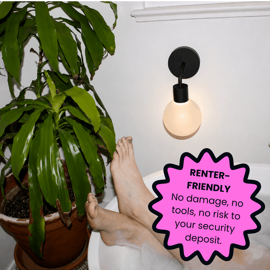 Poplight Renter-Friendly Wall Lights
