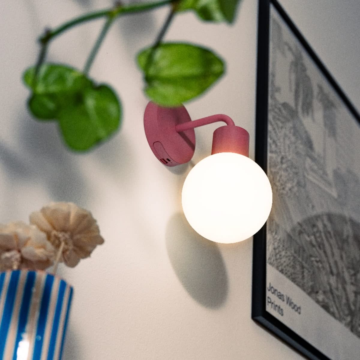 Dusty Rose Poplight