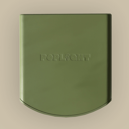 Sage green battery for rechargeable wall sconce