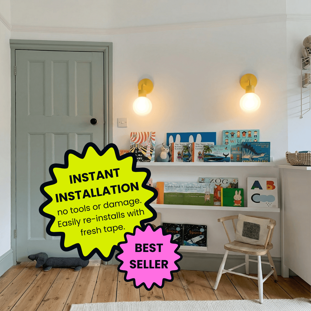 Kid-Friendly Stick On Wall Lighting
