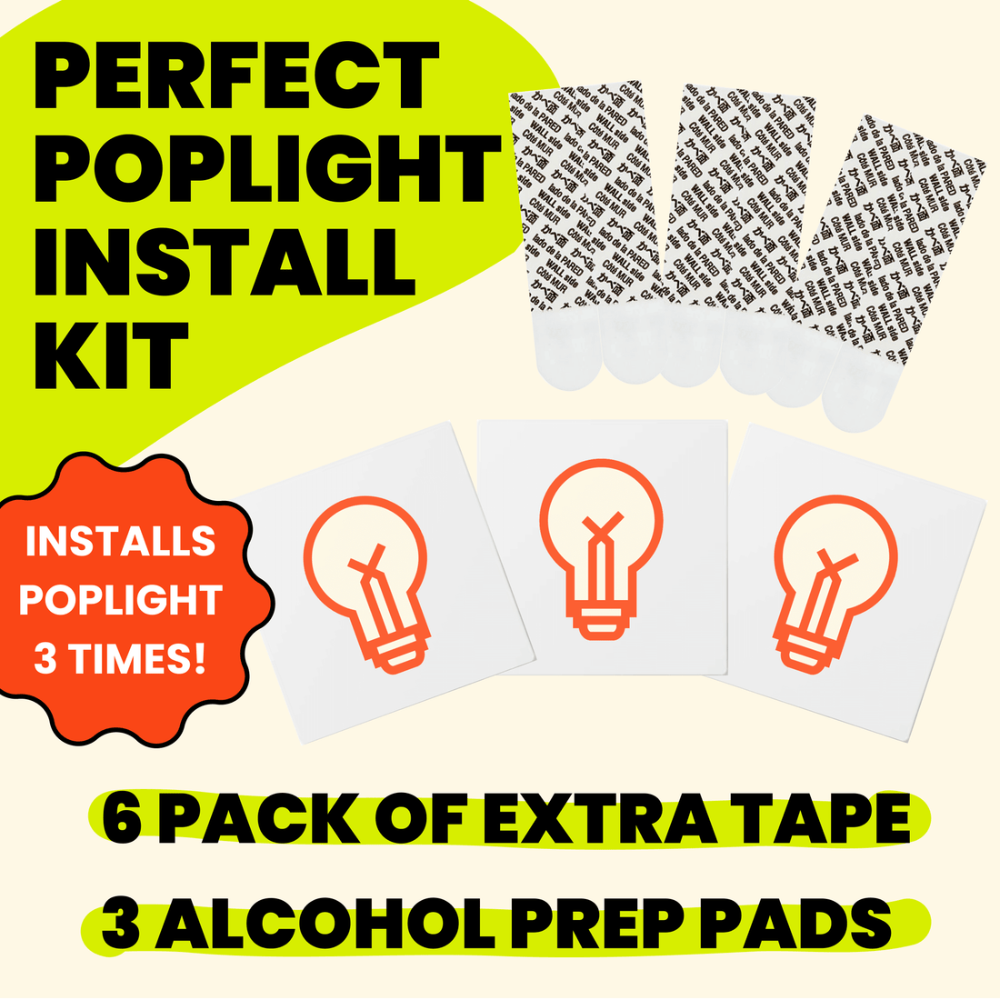 Perfect Poplight Install Kit