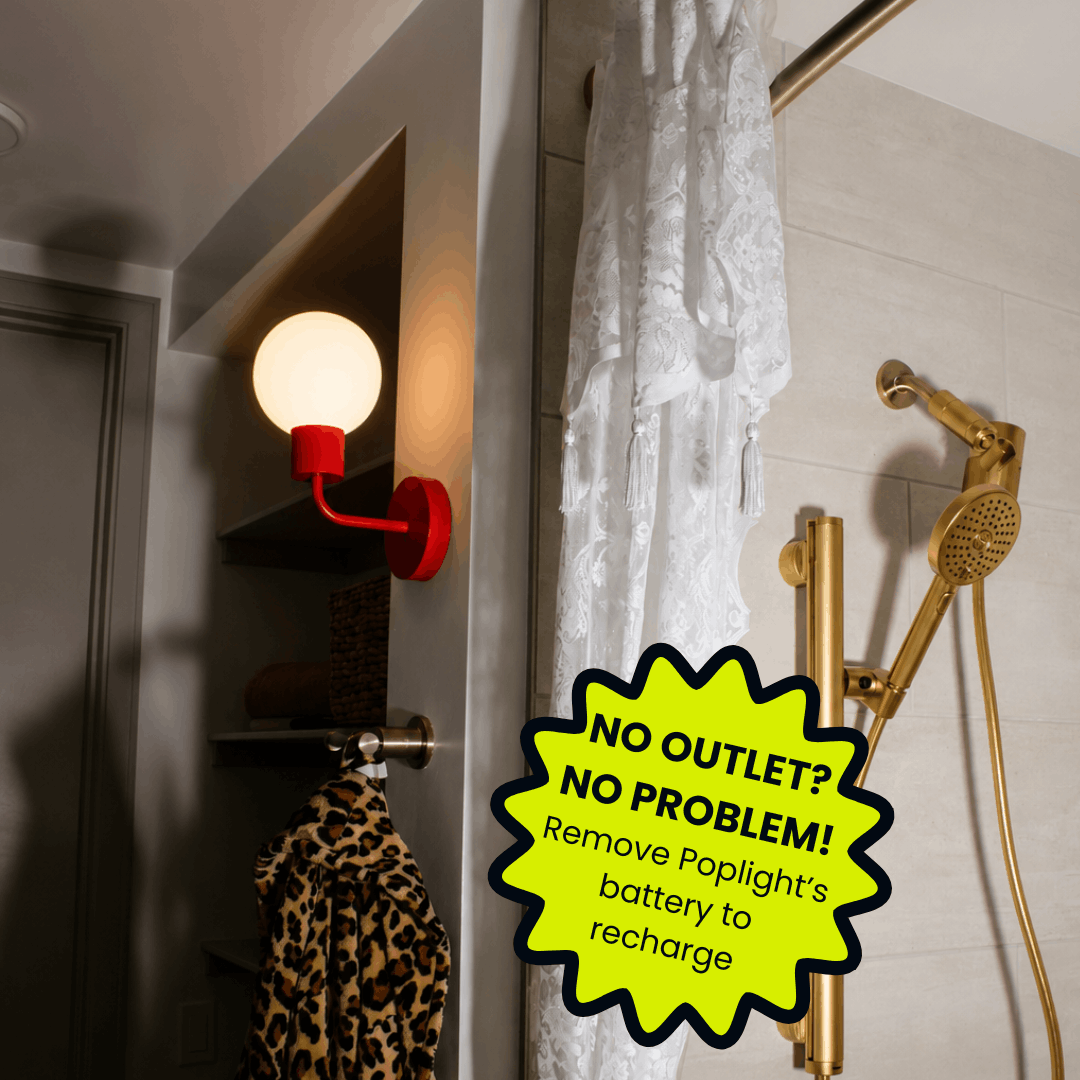 Poplight Renter-Friendly Wall Lights